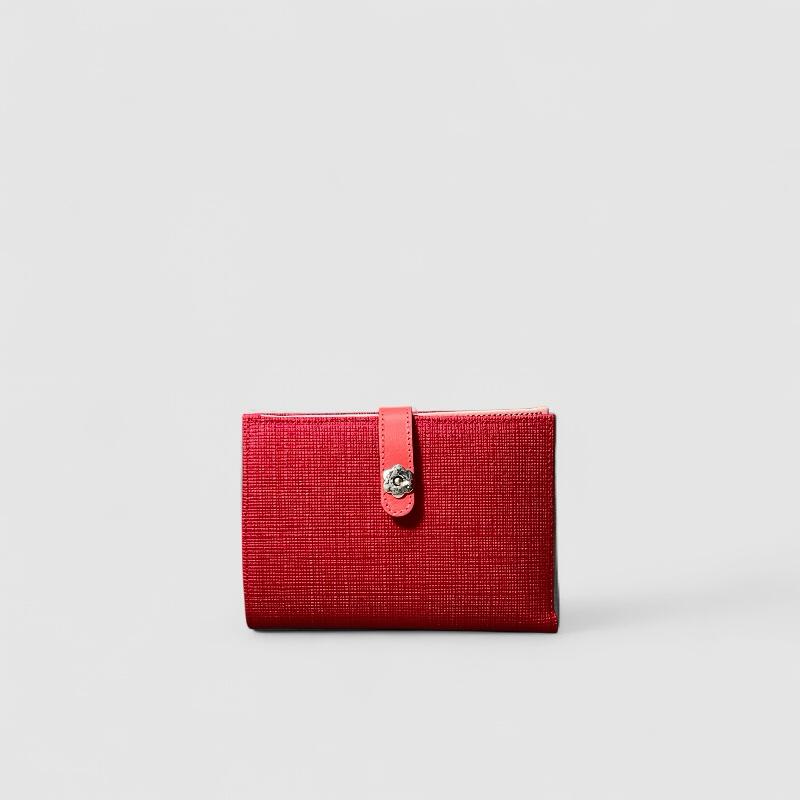 BIllETERA FURLA ROJO
